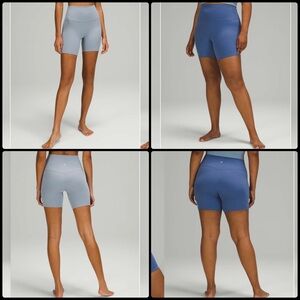 Bundle of 2 Lululemon Size 16 Align Short 6"
Inseam Water Drop & Chambray